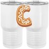 20 oz. Tall Stainless Steel Vacuum Insulated Tumbler White Thumbnail