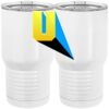20 oz. Tall Stainless Steel Vacuum Insulated Tumbler White Thumbnail