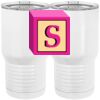 20 oz. Tall Stainless Steel Vacuum Insulated Tumbler White Thumbnail