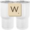 20 oz. Tall Stainless Steel Vacuum Insulated Tumbler White Thumbnail