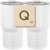 20 oz. Tall Stainless Steel Vacuum Insulated Tumbler White Thumbnail