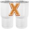 20 oz. Tall Stainless Steel Vacuum Insulated Tumbler White Thumbnail