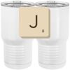 20 oz. Tall Stainless Steel Vacuum Insulated Tumbler White Thumbnail
