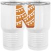20 oz. Tall Stainless Steel Vacuum Insulated Tumbler White Thumbnail