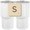 20 oz. Tall Stainless Steel Vacuum Insulated Tumbler White Thumbnail