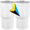 20 oz. Tall Stainless Steel Vacuum Insulated Tumbler White Thumbnail