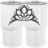 20 oz. Tall Stainless Steel Vacuum Insulated Tumbler White Thumbnail