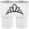 20 oz. Tall Stainless Steel Vacuum Insulated Tumbler White Thumbnail