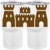 20 oz. Tall Stainless Steel Vacuum Insulated Tumbler White Thumbnail