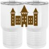 20 oz. Tall Stainless Steel Vacuum Insulated Tumbler White Thumbnail