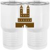 20 oz. Tall Stainless Steel Vacuum Insulated Tumbler White Thumbnail