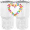 20 oz. Tall Stainless Steel Vacuum Insulated Tumbler White Thumbnail