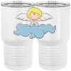 20 oz. Tall Stainless Steel Vacuum Insulated Tumbler White Thumbnail