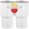 20 oz. Tall Stainless Steel Vacuum Insulated Tumbler White Thumbnail
