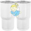 20 oz. Tall Stainless Steel Vacuum Insulated Tumbler White Thumbnail