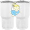 20 oz. Tall Stainless Steel Vacuum Insulated Tumbler White Thumbnail