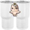 20 oz. Tall Stainless Steel Vacuum Insulated Tumbler White Thumbnail