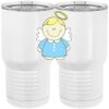 20 oz. Tall Stainless Steel Vacuum Insulated Tumbler White Thumbnail