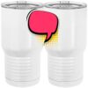 20 oz. Tall Stainless Steel Vacuum Insulated Tumbler White Thumbnail