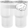 20 oz. Tall Stainless Steel Vacuum Insulated Tumbler White Thumbnail