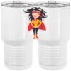 20 oz. Tall Stainless Steel Vacuum Insulated Tumbler White Thumbnail