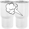 20 oz. Tall Stainless Steel Vacuum Insulated Tumbler White Thumbnail