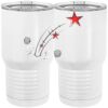 20 oz. Tall Stainless Steel Vacuum Insulated Tumbler White Thumbnail