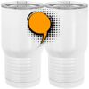 20 oz. Tall Stainless Steel Vacuum Insulated Tumbler White Thumbnail