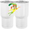 20 oz. Tall Stainless Steel Vacuum Insulated Tumbler White Thumbnail