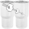20 oz. Tall Stainless Steel Vacuum Insulated Tumbler White Thumbnail