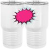 20 oz. Tall Stainless Steel Vacuum Insulated Tumbler White Thumbnail