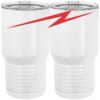 20 oz. Tall Stainless Steel Vacuum Insulated Tumbler White Thumbnail