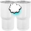 20 oz. Tall Stainless Steel Vacuum Insulated Tumbler White Thumbnail