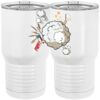 20 oz. Tall Stainless Steel Vacuum Insulated Tumbler White Thumbnail
