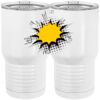20 oz. Tall Stainless Steel Vacuum Insulated Tumbler White Thumbnail