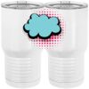 20 oz. Tall Stainless Steel Vacuum Insulated Tumbler White Thumbnail