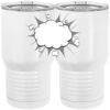 20 oz. Tall Stainless Steel Vacuum Insulated Tumbler White Thumbnail