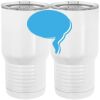 20 oz. Tall Stainless Steel Vacuum Insulated Tumbler White Thumbnail