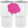 20 oz. Tall Stainless Steel Vacuum Insulated Tumbler White Thumbnail