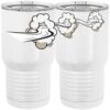 20 oz. Tall Stainless Steel Vacuum Insulated Tumbler White Thumbnail
