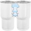 20 oz. Tall Stainless Steel Vacuum Insulated Tumbler White Thumbnail
