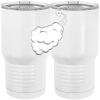 20 oz. Tall Stainless Steel Vacuum Insulated Tumbler White Thumbnail