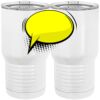 20 oz. Tall Stainless Steel Vacuum Insulated Tumbler White Thumbnail