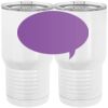 20 oz. Tall Stainless Steel Vacuum Insulated Tumbler White Thumbnail