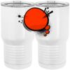 20 oz. Tall Stainless Steel Vacuum Insulated Tumbler White Thumbnail