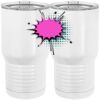 20 oz. Tall Stainless Steel Vacuum Insulated Tumbler White Thumbnail