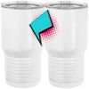 20 oz. Tall Stainless Steel Vacuum Insulated Tumbler White Thumbnail