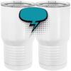 20 oz. Tall Stainless Steel Vacuum Insulated Tumbler White Thumbnail