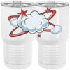 20 oz. Tall Stainless Steel Vacuum Insulated Tumbler White Thumbnail