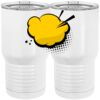 20 oz. Tall Stainless Steel Vacuum Insulated Tumbler White Thumbnail